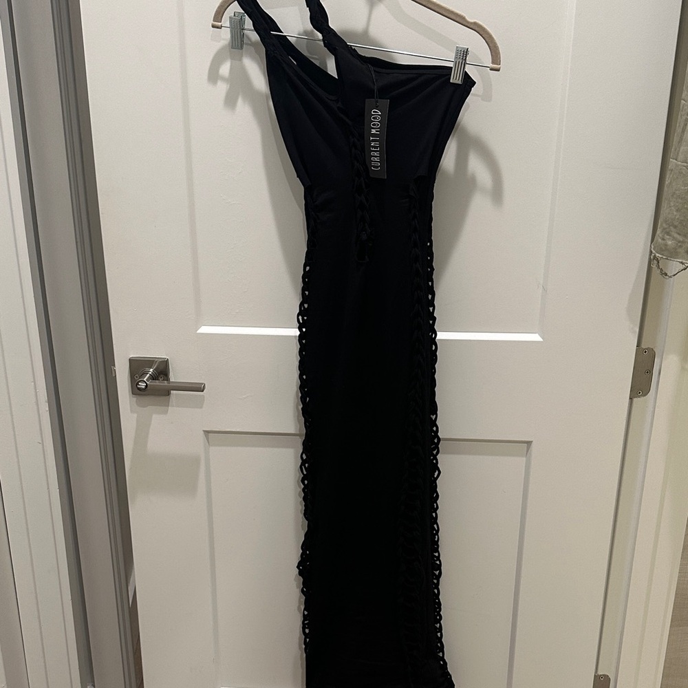 Current Mood DEVIANT CURFEW CUT-OUT MAXI DRESS